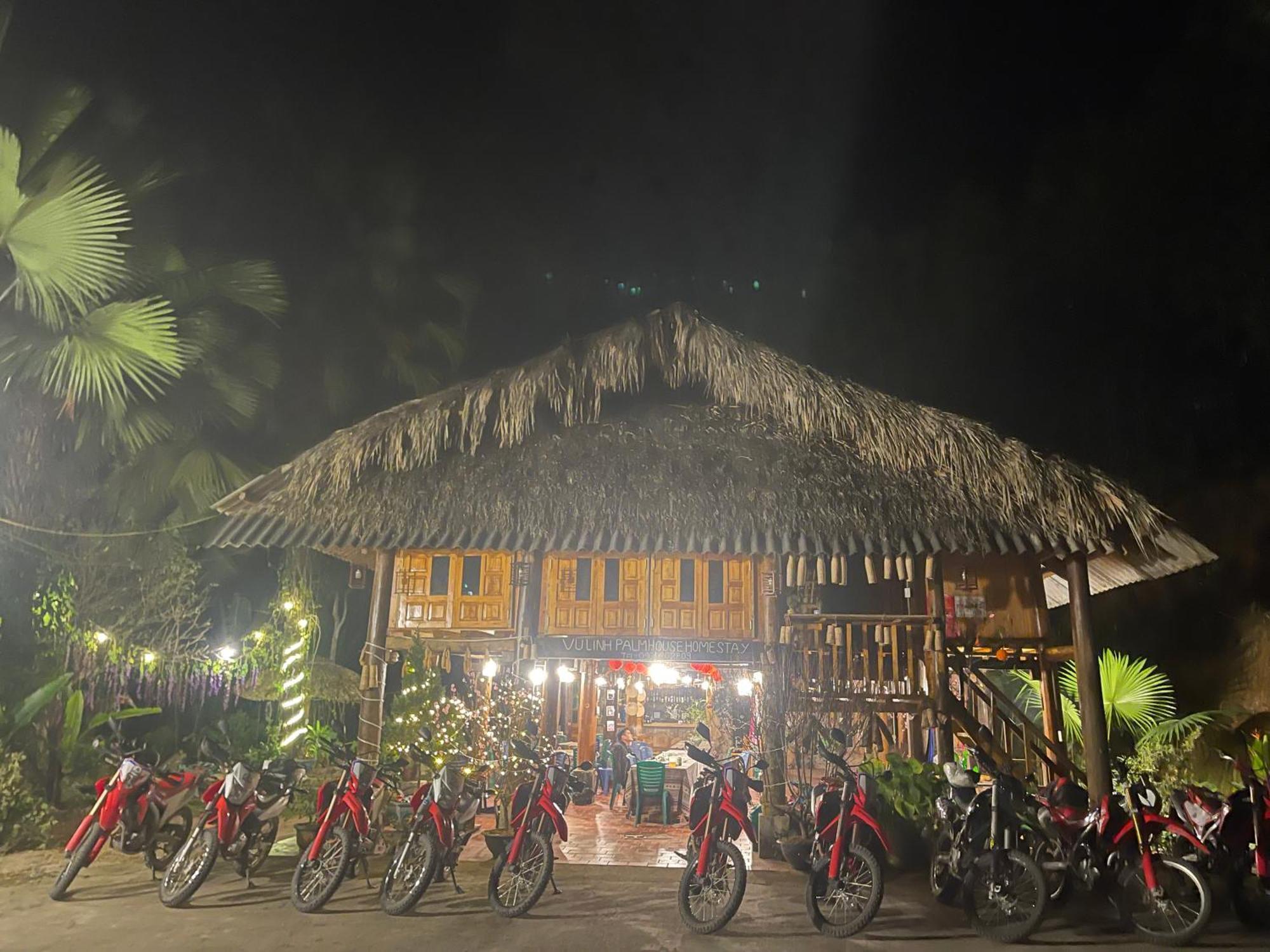 Vu Linh Palm House Homestay - Bungalow Yen Bai Exterior photo